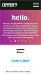 Mobile Screenshot of letter7brands.com